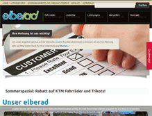 Tablet Screenshot of elberad.com